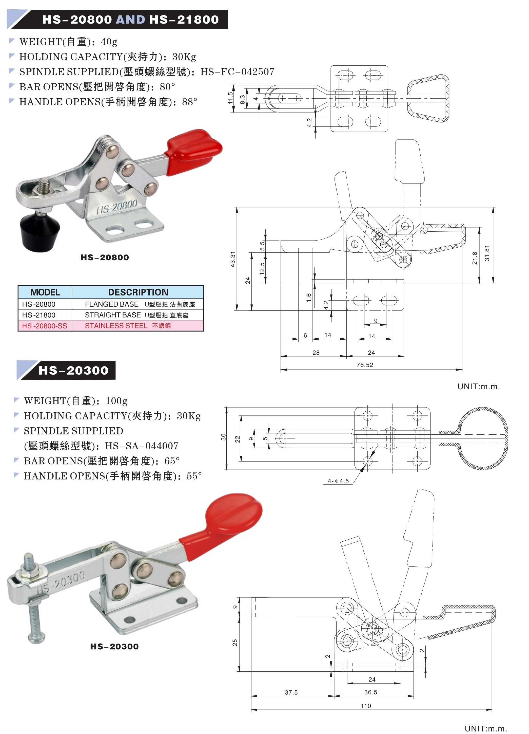 HS-20800 ,HS-20300