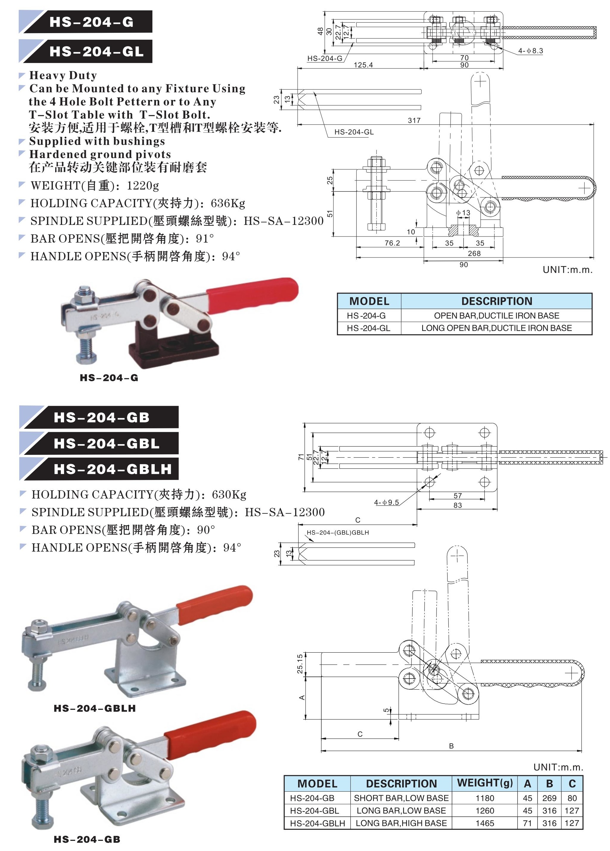 HS-204-G ,HS-204-GB